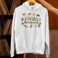 Summer Girl Book Club Beach Vacation For Book Lovers Unisex Hoodie