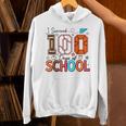I Survived 100 Days Baseball Football Basketball School Kids Unisex Hoodie I Survived 100 Days Baseball Football Basketball School Kids Unisex Hoodie