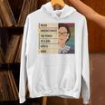 Never Underestimate The Power Of A Girl With A Book Feminist Unisex Hoodie
