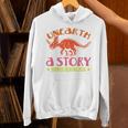 Unearth a Story Summer Reading 2026 Triceratops Dino Book Premium Tri-Blend Unisex Hoodie Unearth a Story Summer Reading 2026 Triceratops Dino Book Premium Tri-Blend Unisex Hoodie