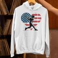 Valentines Baseball Batter Silhouette Heart Men Boys Kid Unisex Hoodie Valentines Baseball Batter Silhouette Heart Men Boys Kid Unisex Hoodie