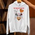 Valentines Day Boys Men Hearts Gaming Football Baseball Love Premium Tri-Blend Unisex Hoodie