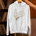 Vintage Baseball Coach Unisex Hoodie Vintage Baseball Coach Unisex Hoodie