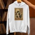 Vintage Japanese Ukiyo-e Baseball Cat Batting Unisex Hoodie Vintage Japanese Ukiyo-e Baseball Cat Batting Unisex Hoodie