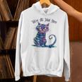We'Re All Mad Here Cheshire Cat Alice Wonderland Book Boys Unisex Hoodie We'Re All Mad Here Cheshire Cat Alice Wonderland Book Boys Unisex Hoodie