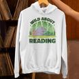 Wild About Reading Books Rhino Pig And Crocodile Unisex Hoodie Wild About Reading Books Rhino Pig And Crocodile Unisex Hoodie