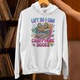 Women's Book Lover Fitness Mom Lifting Reading Humor Graphic Unisex Hoodie