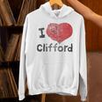 Women's Clifford The Big Red Dog I Heart Clifford Childrens Books Unisex Hoodie Women's Clifford The Big Red Dog I Heart Clifford Childrens Books Unisex Hoodie
