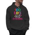 100 Days Of School Reading English Teacher Books Stack Men Hoodie