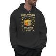 Abibliophobia Book Lover Reading Humor Graphic Men Hoodie