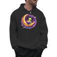 Alien Reading Book UFO Moon Space Astronomy Men Hoodie Alien Reading Book UFO Moon Space Astronomy Men Hoodie