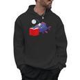 Anglerfish Reading Book Men Hoodie