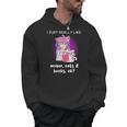 Anime Shirt Cat Lover Book Lover Reading Anime Lover Men Hoodie