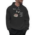Audiobook Enthusiasts Headphones Book Club Bookworm Men Hoodie Audiobook Enthusiasts Headphones Book Club Bookworm Men Hoodie