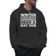 Author Writer Novelist Poetry Book Men Hoodie