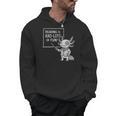 Axolotl Reading Is AXO-Lots Of Fun Book Lover Men Hoodie