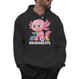 Axolotl Reading Book Readsalotl Kawaii Axolotl Book Bookworm Men Hoodie Axolotl Reading Book Readsalotl Kawaii Axolotl Book Bookworm Men Hoodie