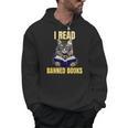 Banned Books Cat Reader Anti-Censorship Men Hoodie Banned Books Cat Reader Anti-Censorship Men Hoodie