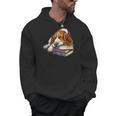 Basset Hound Books Dog Breed Graphic Men Hoodie Basset Hound Books Dog Breed Graphic Men Hoodie