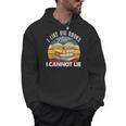 I Like Big Books Librarian Reading Teacher Book Lover Men Hoodie
