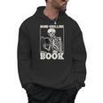 Bone-Chilling Book Skeleton Reading Bookworm Book Lovers Men Hoodie