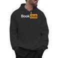 Book Club Logo For Novel Literature Reading Lover Men Hoodie