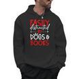 Book Dog Lover Reading Library Librarian Men Hoodie