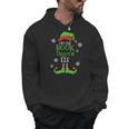 Im The Book Dragon Elf Christmas Librarian Men Hoodie