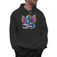 Book Dragon Reading Men Hoodie Book Dragon Reading Men Hoodie