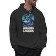 Book Dragons And Books Reading Lover Men Hoodie