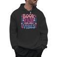 Book Fair Vibes Retro Teacher Reading Lovers Librarian Men Hoodie
