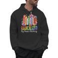 Book Flower Radicalized By Basic Decency Feminist LGBT Pride Men Hoodie