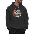 Book Flowers And Butterfly Beautiful Reading Reader Men Hoodie