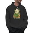Book Lover St Patricks Day Teacher Cosy Librarycore Men Hoodie