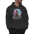 Book Lovers Cool Astronaut Reading Books In Space Kids Men Hoodie