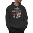 Book Reader Reading Literature Bookworm Idea Never Underestimate The Power Of A Girl With A Book Women's Short Sleeve Cotton 60 Polyester 40 Classic Fit Crew Neck Small Men Hoodie