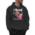 Book Reading Anglerfish I Read Past My Bed Time Librarian Men Hoodie