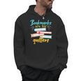 Book Reading Bookmarks Are For Quitters Men Hoodie