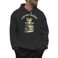Book Reading Cute Frog Leap Into Reading Men Hoodie