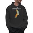 Book Reading Giraffe I Love My Library Men Hoodie