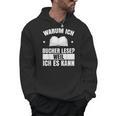 Book Reading Library Reader Bookworm Books Men Hoodie