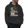 Book Reading My Spirit Animal Is A Bookworm Men Hoodie