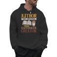 Book Writer Cliffhanger Creator Author Book Writing Novelist Men Hoodie
