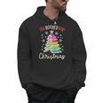 All Booked For Christmas Book Lovers Xmas Tree Women Men Hoodie
