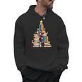 Booklovers Christmas Book Tree Men Hoodie