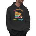 Books Coffee And Cats Thats Enough Cat Lover Men Hoodie