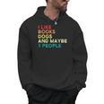 I Like Books Dogs And Maybe 3 People Books & Dogs Men Hoodie