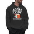 Books Make Me Happy Humans Make My Head Hurt Men Hoodie