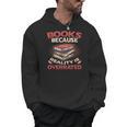 Books Because Reality Is Overrated Men Hoodie