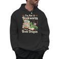 Bookworm I'm A Book Dragon Fantasy Reader Lover Bookish Men Hoodie